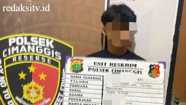 Akhir Pelarian Pencuri Emas di Ruko Cimanggis Depok
